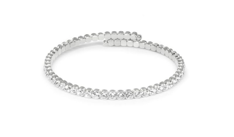 Lambretta Women's Silver Bangle - 3mm