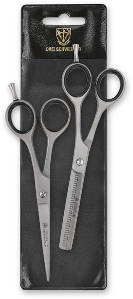 Kellermann 3 Swords Hair &amp; Thinning Scissors Set SB 760 - 6 Inches