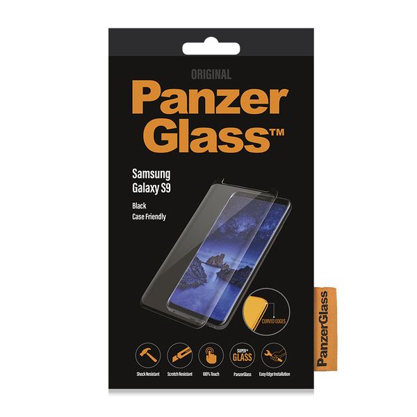 Panzerglass Screen Guard For Samsung Galaxy S9 - Black