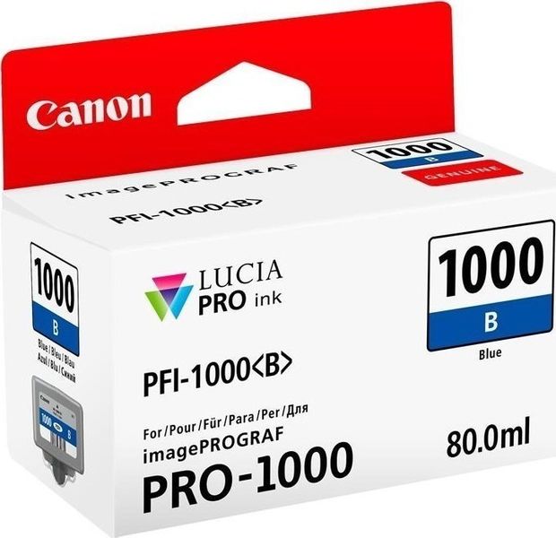 Canon PFI-1000 Blue Ink Cartridge