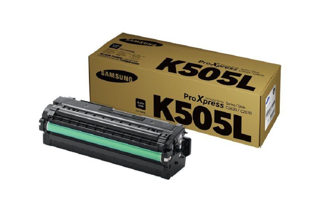 Samsung CLTK505L Black Laser Toner Cartridge Buy Online in South