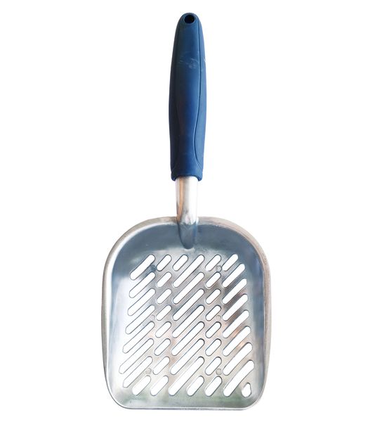 M-Pets Litter Scoop for Cats - Chrome
