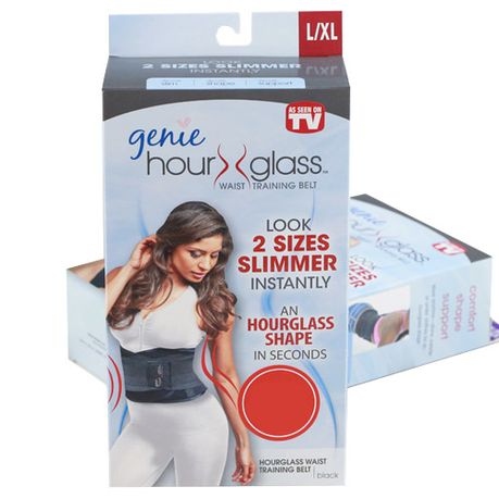 Genie Hourglass Waist Training Belt - Black (L/XL), Shop Today. Get it  Tomorrow!