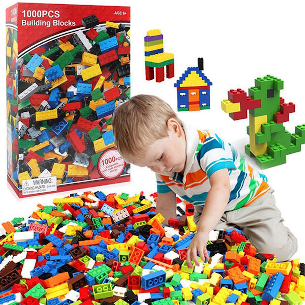 Childrens Building Block Set 1000 Pieces Shop Get it