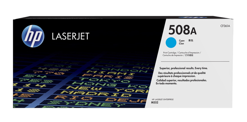 HP 508A CYAN PRINT CARTRIDGE