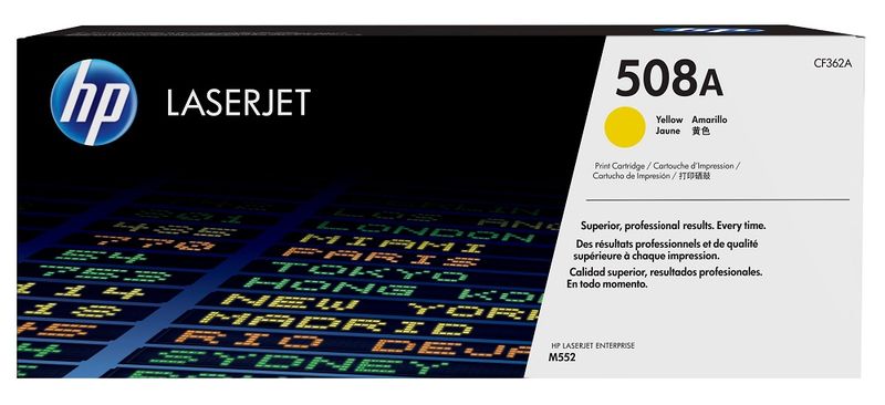 HP 508A YELLOW PRINT CARTRIDGE