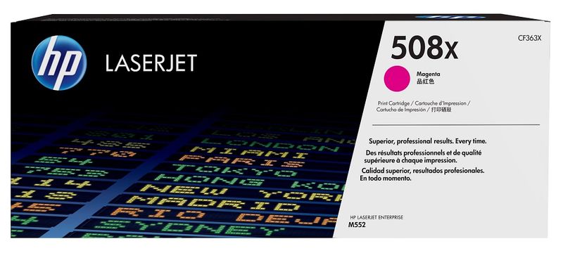 HP 508X High Yield Magenta LaserJet Toner Cartridge