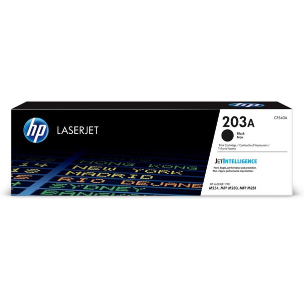 HP 203A Black LaserJet Toner Cartridge - 2 PACK