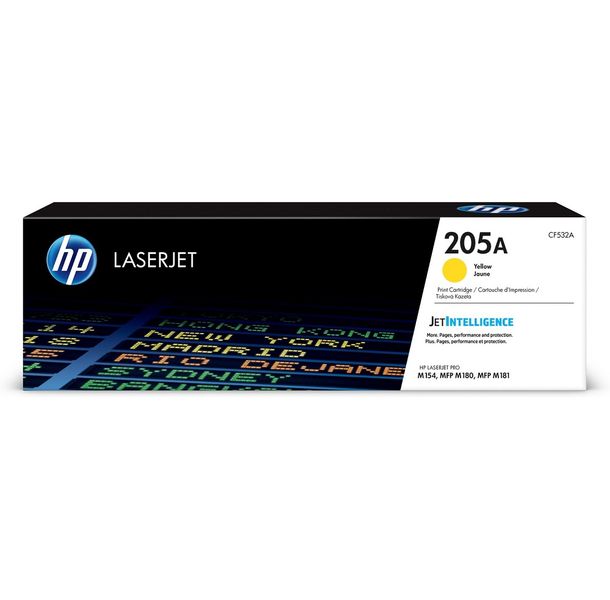 HP 205A Yellow LaserJet Toner Cartridge