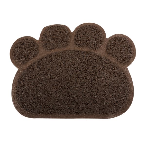 Non-slip Pet Placemat - Brown