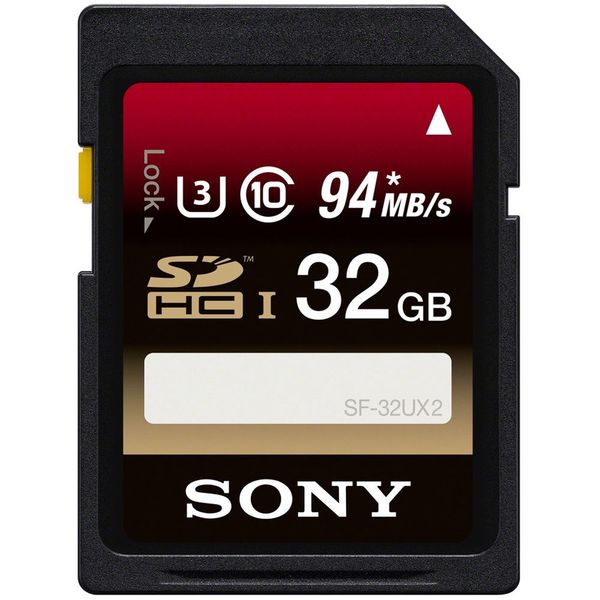 Sony 32GB High-Speed SDHC U3