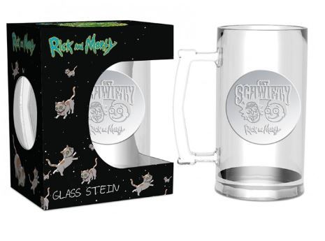 Rick and Morty: Get Schwifty Stein Glass (Parallel Import)
