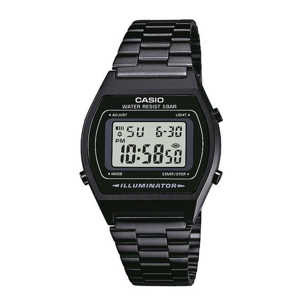Casio Men's B640WB-1ADF Vintage Series Retro Watch - Black