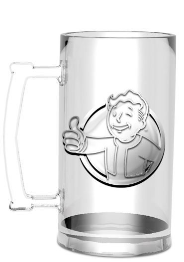Fallout: Vault Boy Stein Glass (Parallel Import)