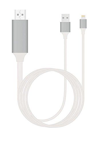 Lightning to HDMI Digital AV Adapter HDTV Cable iPhone - White