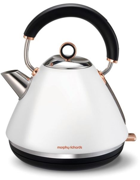 Deals on Morphy Richards Litre Accent Kettle White With