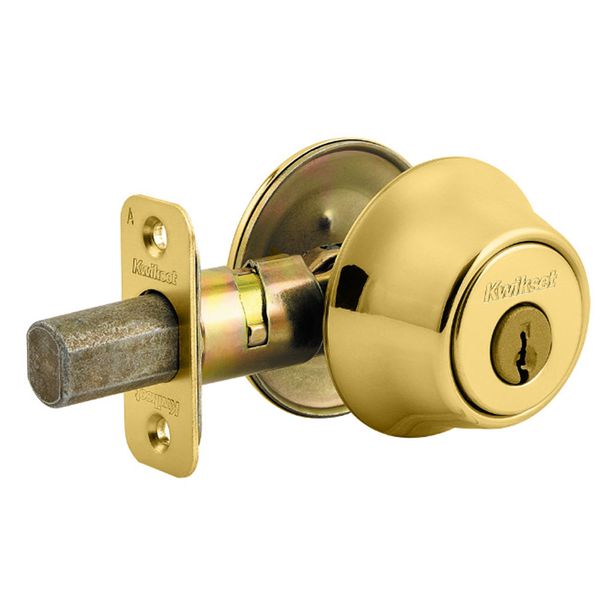 Kwikset Deadbolt 665 Double Cylinder PB