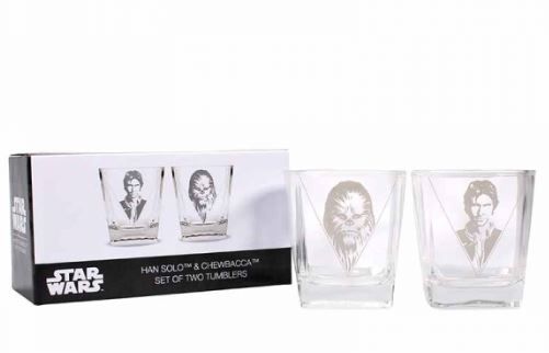 Star Wars: Han Solo - Rebel Set of 2 Tumblers Glasses (Parallel Import)
