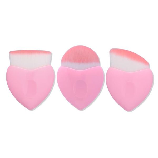 Iconix Pink Heart Shaped Makeup Brush Set