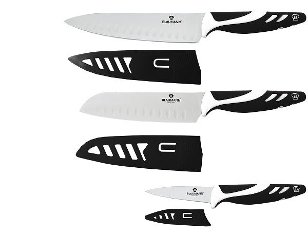Piece Stainless Steel Knife Set - Black image