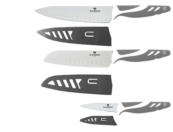 Piece Stainless Steel Knife Set - Grey image