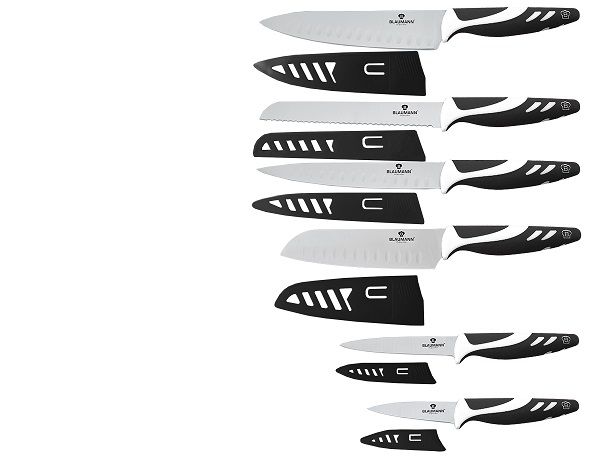 Piece Stainless Steel Knife Set - Black image