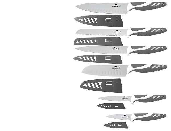 Piece Stainless Steel Knife Set - Grey image