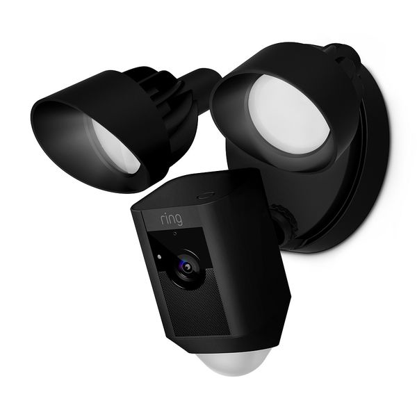 Ring Floodlight Security Camera - Black