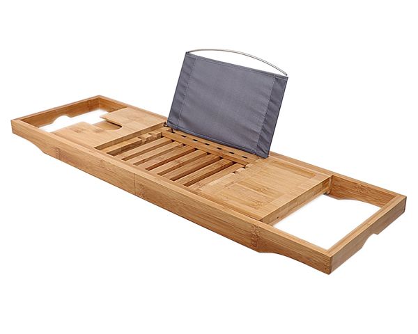 Bamboo Bathtub Caddy