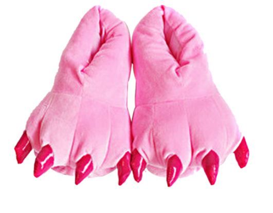 Iconix Dinosaur Slippers for Women - Pink