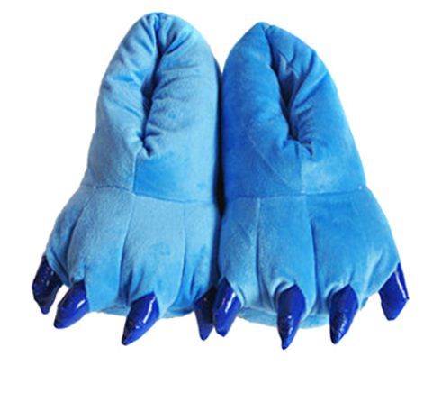 Iconix Dinosaur Slippers for Women - Blue