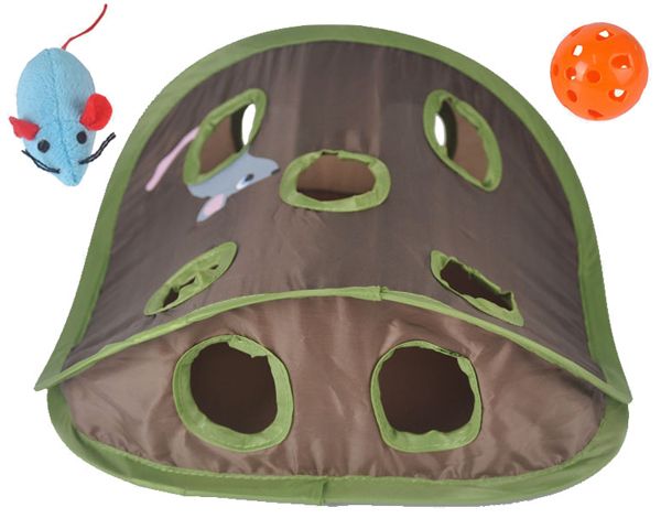 Mice Hide &amp; Seek Exercise Toy for Cats