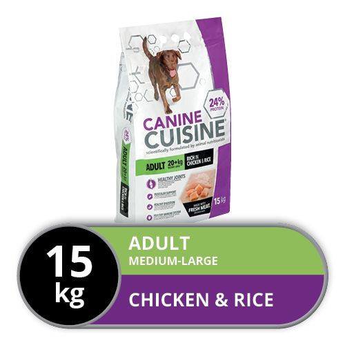 Canine Cuisine - Adult Dry Dog Food - 15kg