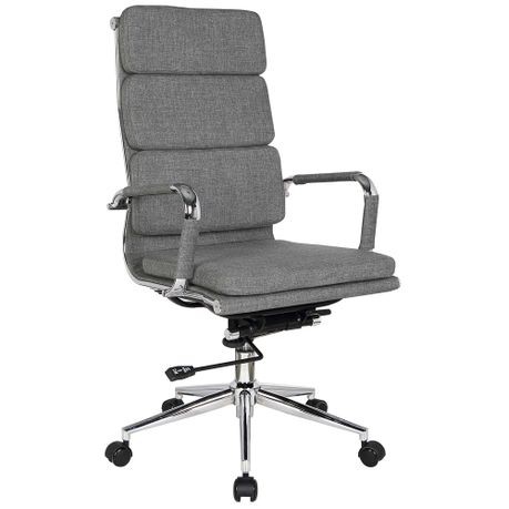 desk chair grey fabric