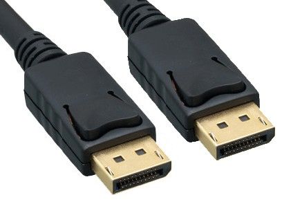 1m Display Port Cable - Black