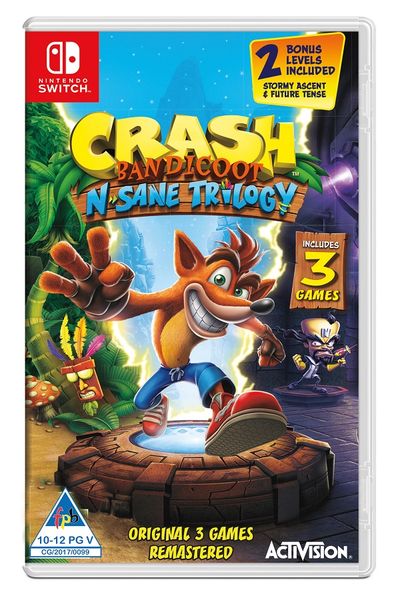 Crash Bandicoot: N. Sane Trilogy (Nintendo Switch)
