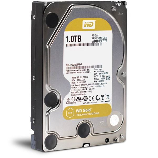 WD Gold 1TB 3.5" SATA 128MB