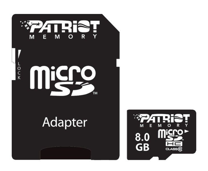 Patriot LX CL10 8GB MicroSD
