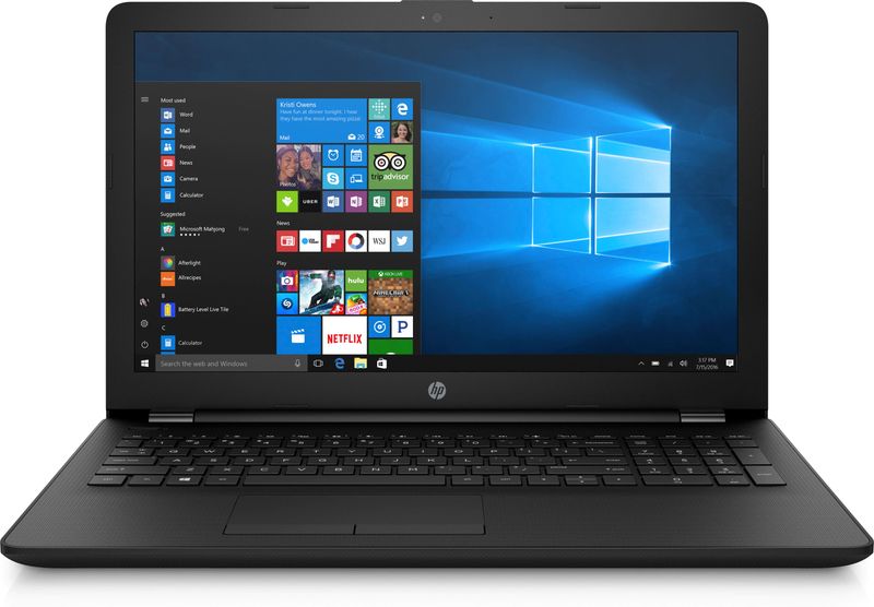 HP 15-bs100ni Intel Core i3 15.6" Notebook - Jet Black
