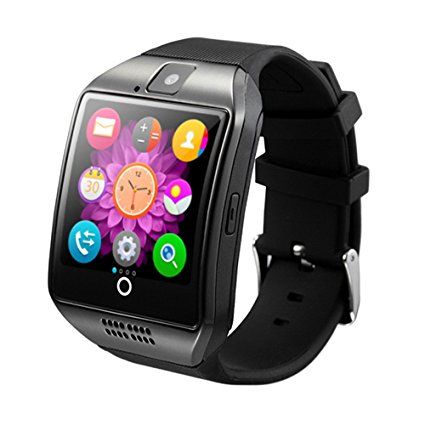 Q18 Smart Watch with SIM TF Card for Android - Black