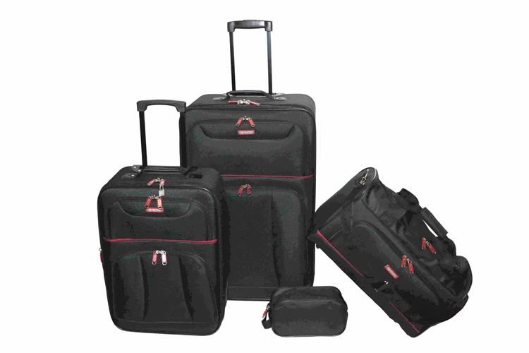 Outbound 4Piece Softside Spinner Wheel Travel Luggage Suitcase Set W