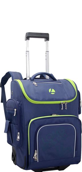 Longboard Cruiser Trolley Backpack - Navy