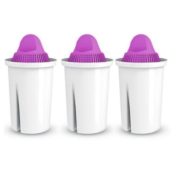 PearlCo Water Filter Cartridge Magnesium CLASSIC Brita Compatible Set of 3