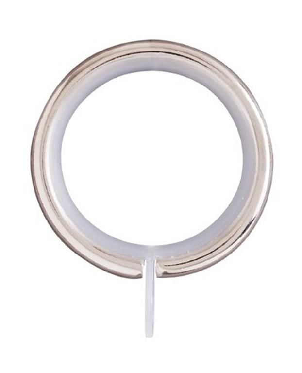 Decor Depot 25mm Steel Curtain Rod Rings Brushed Silver Buy Online in South Africa