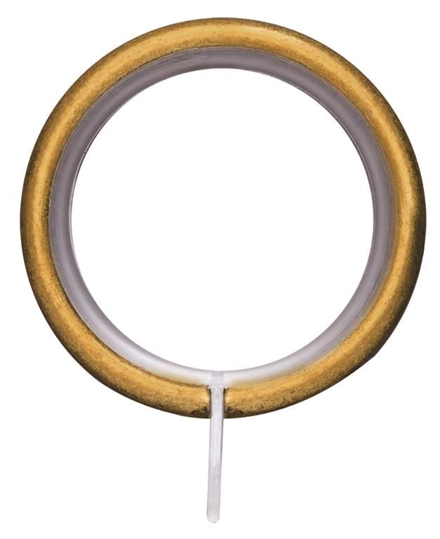 Decor Depot 25mm Steel Curtain Rod Rings Brushed Bronze Shop Today