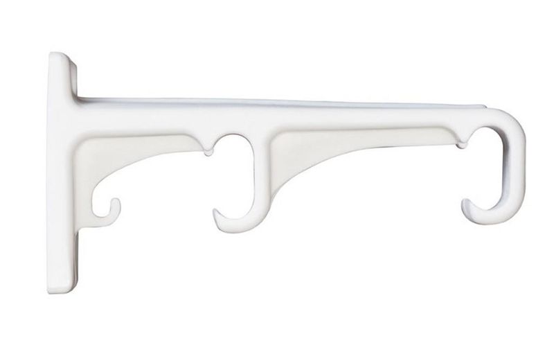 Decor Depot Plastic Curtain Track - Double