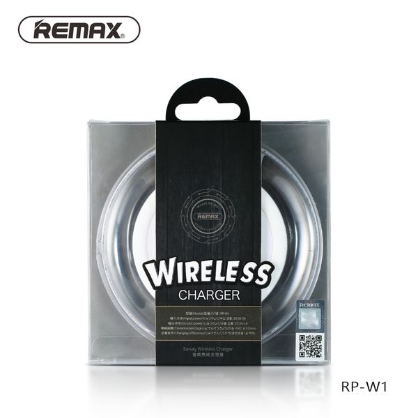 Remax RP-W1 Saway Qi Wireless Charger- Black