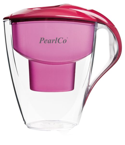 PearlCo Water Filter Jug Astra LED UNIMAX - 3 Litre - Red