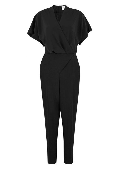 Closet London Front Wrap Kimono Jumpsuit - Black | Buy Online in South ...