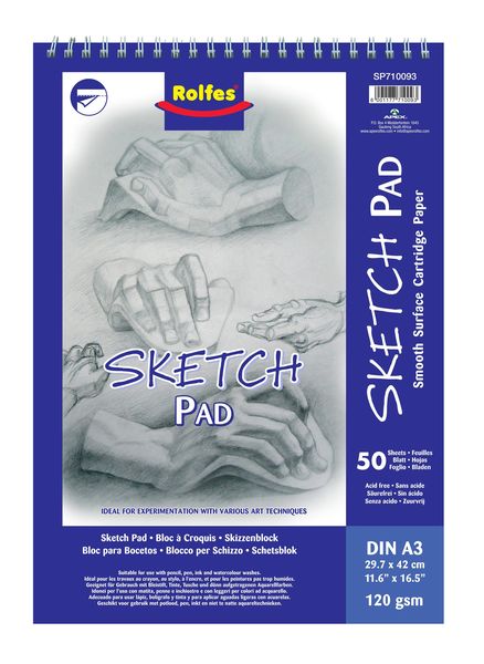 Rolfes Sketch Pad - 120 gram A2